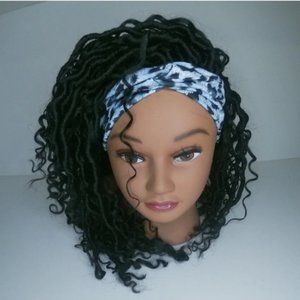 Faux Loc Wig Headband Wig
